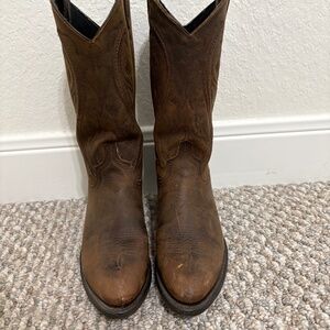 Boot Barn Cowboy Boots, Size 9 Medium, Brown